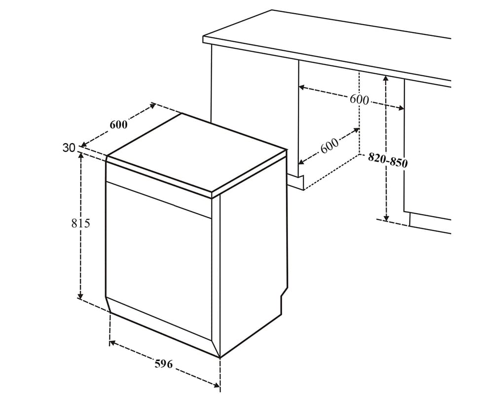 Máy rửa bát Latino LT WD1304